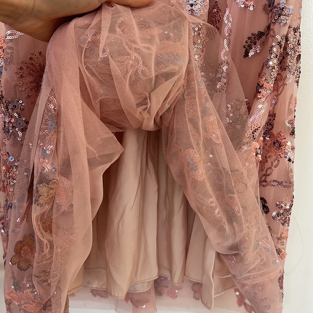 Rachel Parcell embroidered Tulle Dress with sequins - Picture 16 of 17